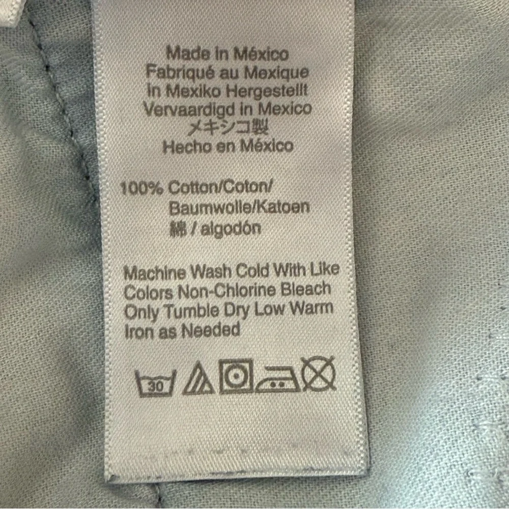 Point Sur‎ for J.Crew Slouchy Boyfriend Light Wash Distressed Jean Size 24